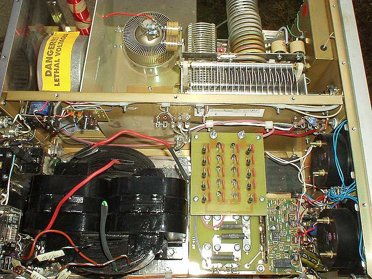 Inside View of the Ameritron AL-1500